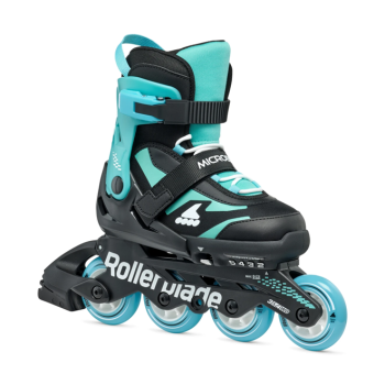 ROLLERBLADE MICROBLADE Schwarz/Hellblau